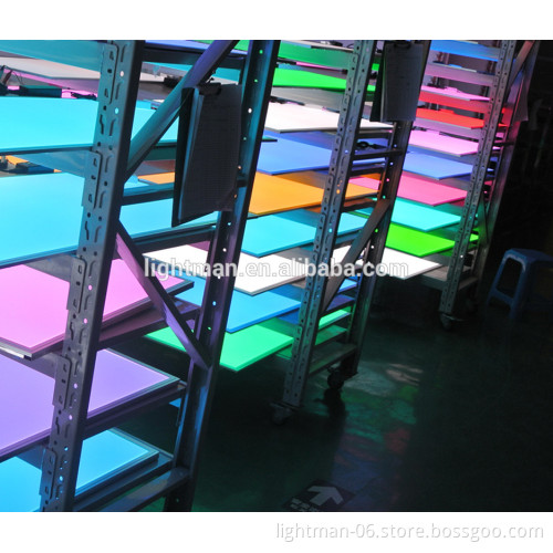 RF Remote Control RGB Color Light Panel 60x60 with CE TUV Certification